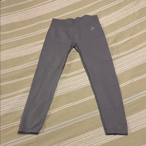 Gymshark Women's Charcoal Leggings - Picture 1 of 5